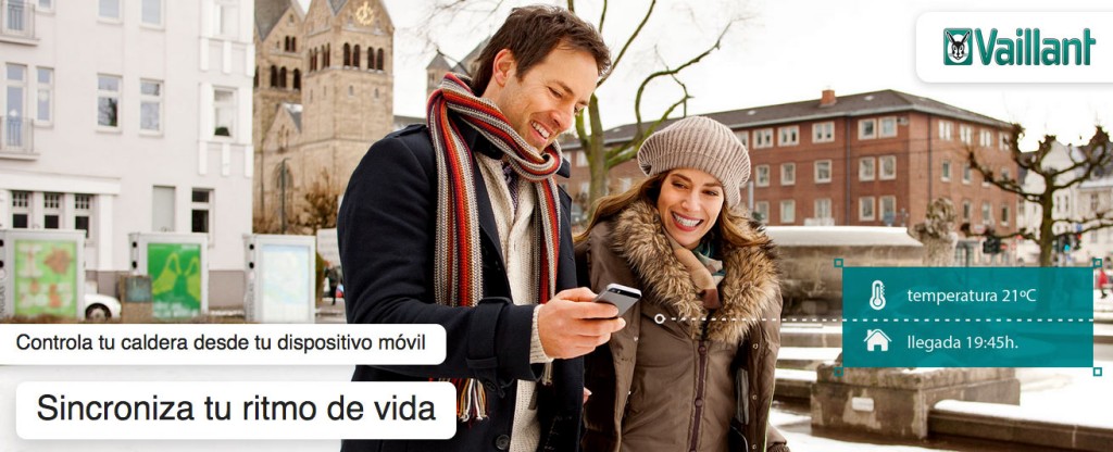 Controla tu caldera desde tu móvil Promoción Vaillant Conecta - Controla tu caldera desde móvil