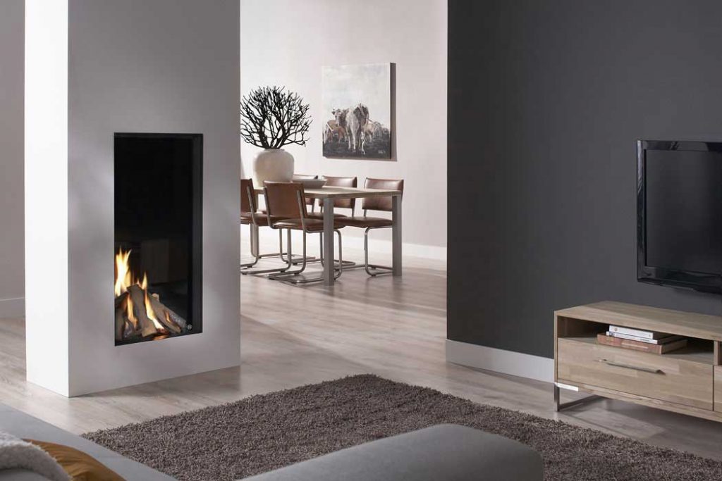 Chimenea Gas Natural DRU Excellence 50TX Tunnel 2 caras