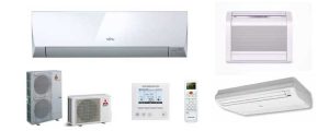 tipos aire acondicionado splits