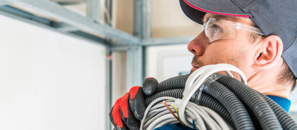 placing electric installation FXB9H2N