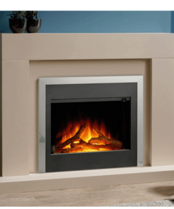 Chimenea FLAMERITE FIRES ATLANTA 4 silver
