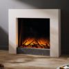Chimenea FLAMERITE FIRES MAGELLAN suelo ivory cream 750W